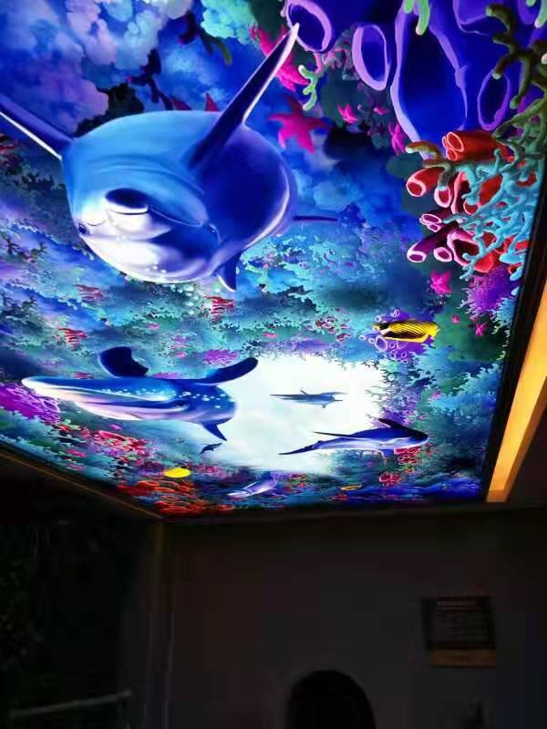 游泳馆软膜
